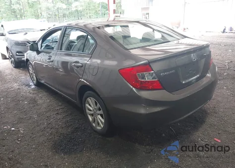 2012 Honda Civic Ex z USA, uszkodzony, nr VIN 2HGFB2F84CH594431
